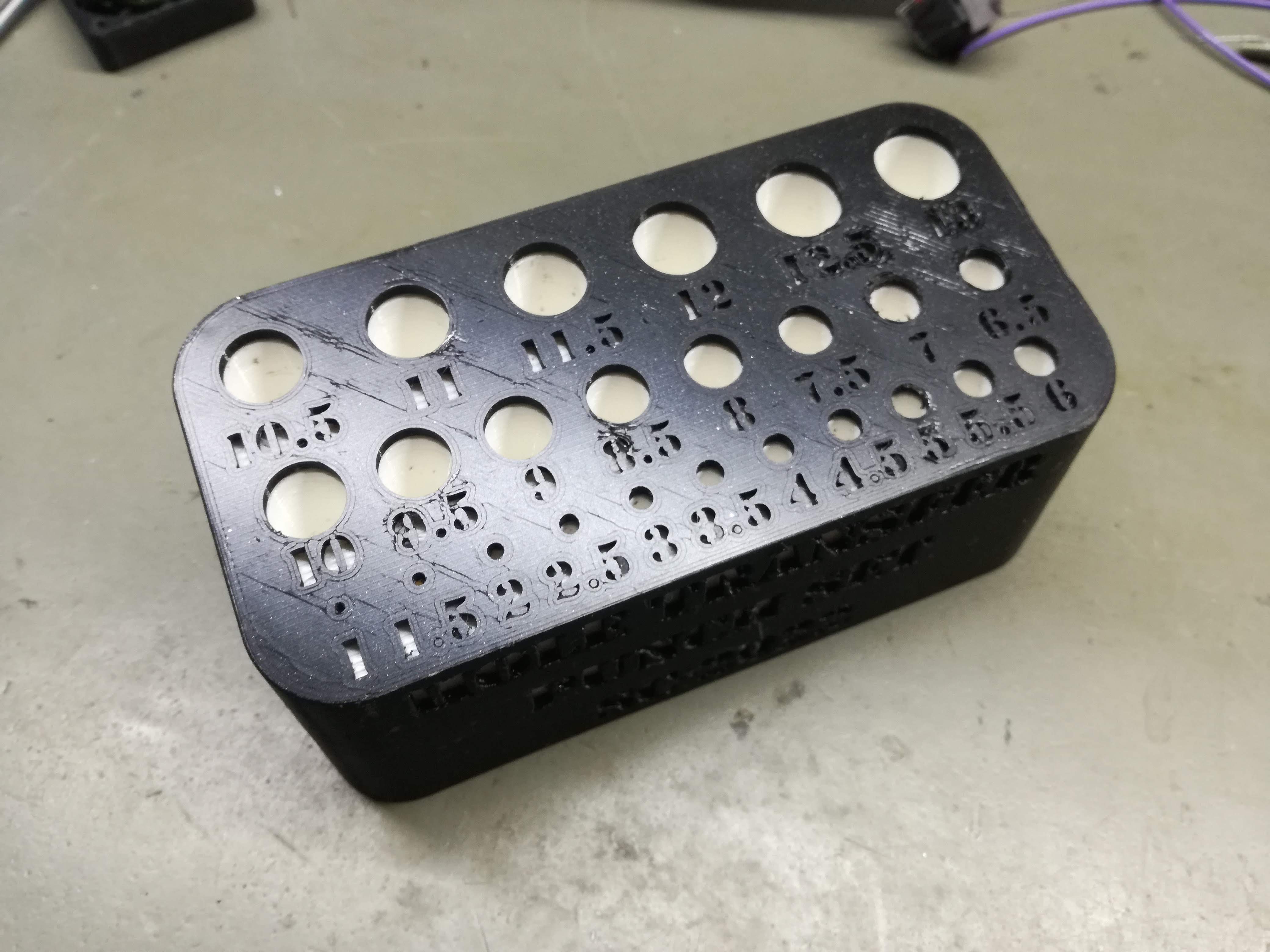 Hole Transfer Punch Set Wall Case by Stynus Download free STL model