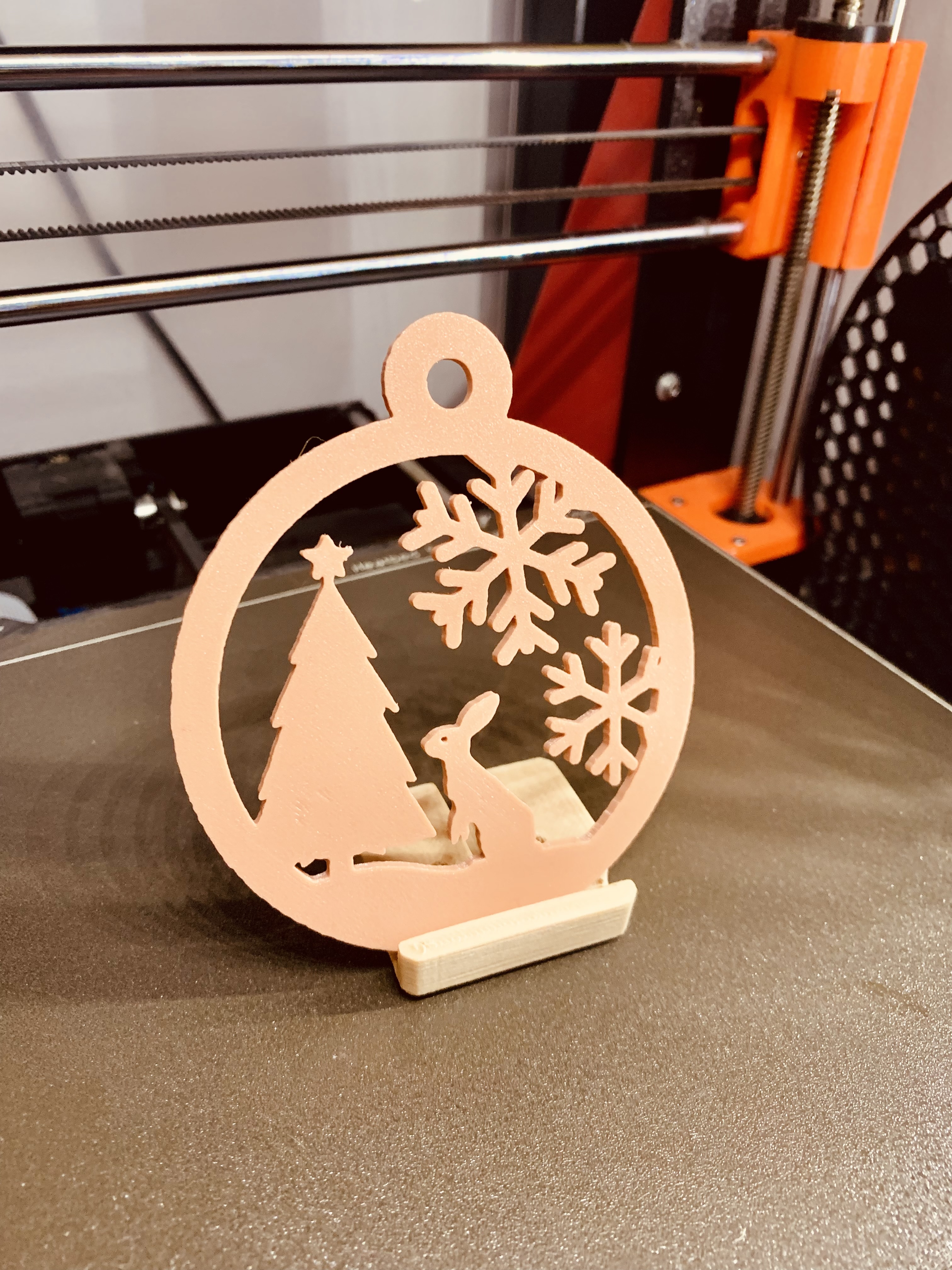 Christmas ornament - forest theme VII