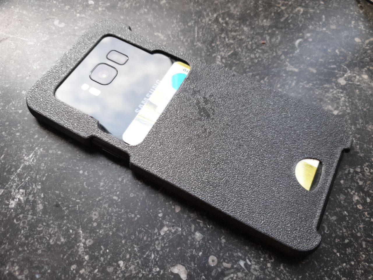 Samsung S8 and S9 case with ID card slot - TPU version added by ...