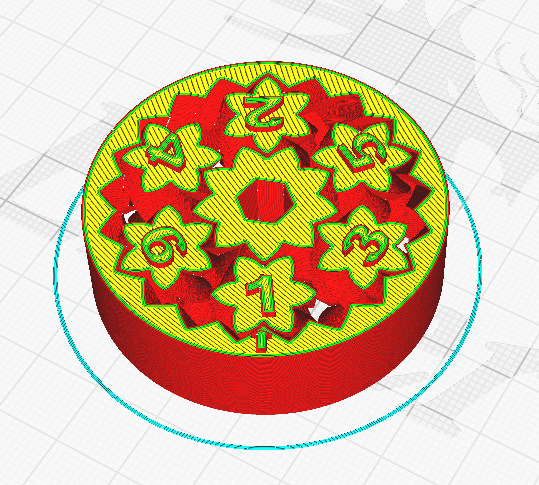D6 Gear Bearing Spinner