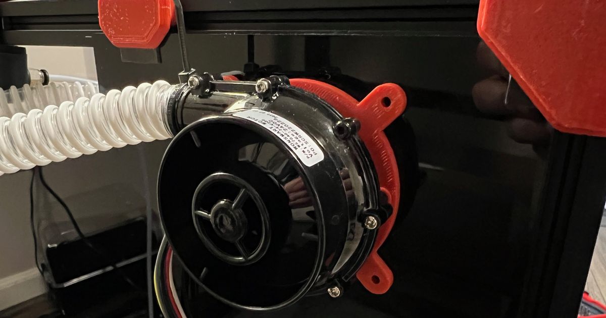 WS7040 Centrifugal Blower Fan Mount by Vittop Download free STL model