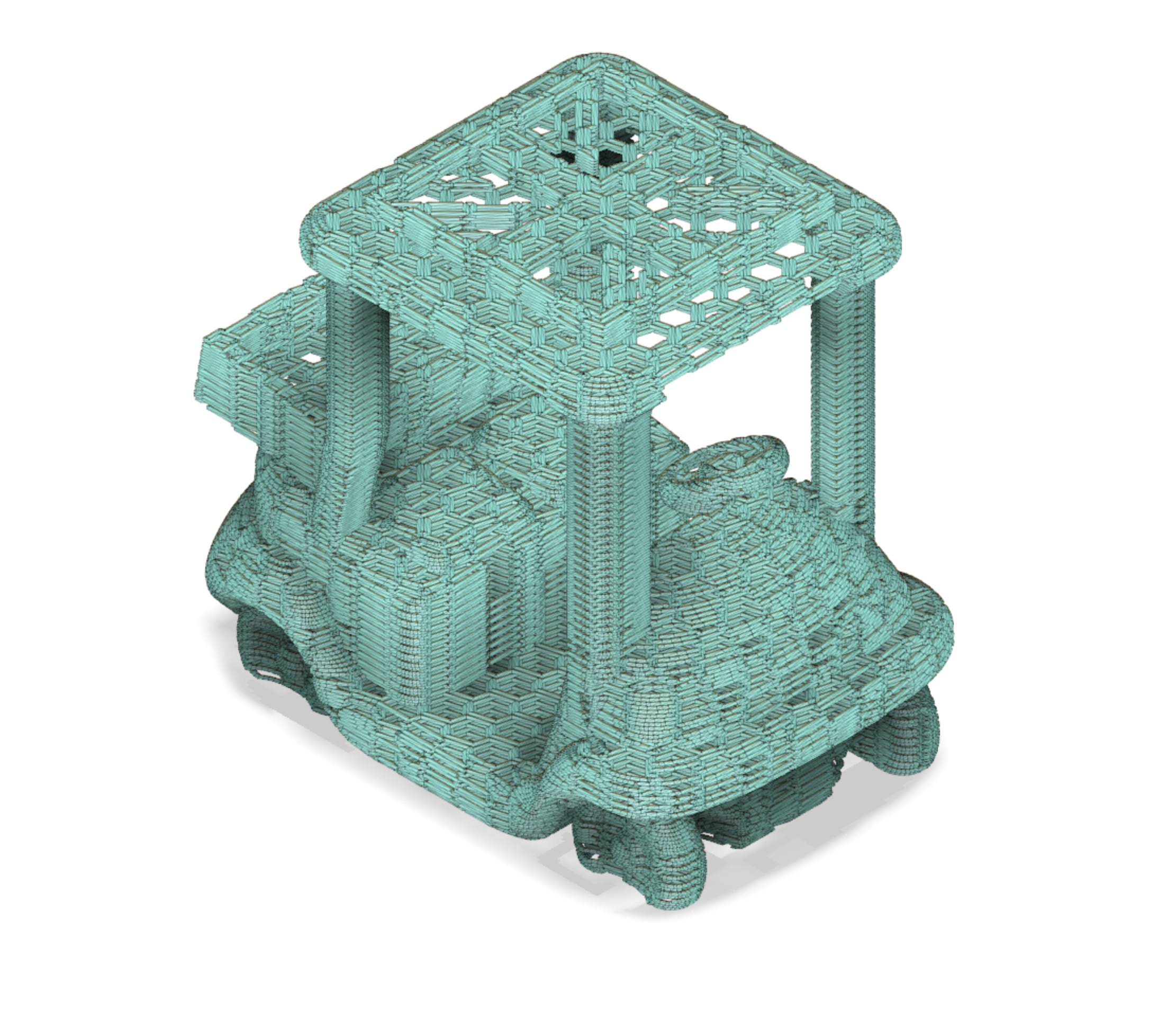 E3DBuggy Honeycomb — miniatura 3