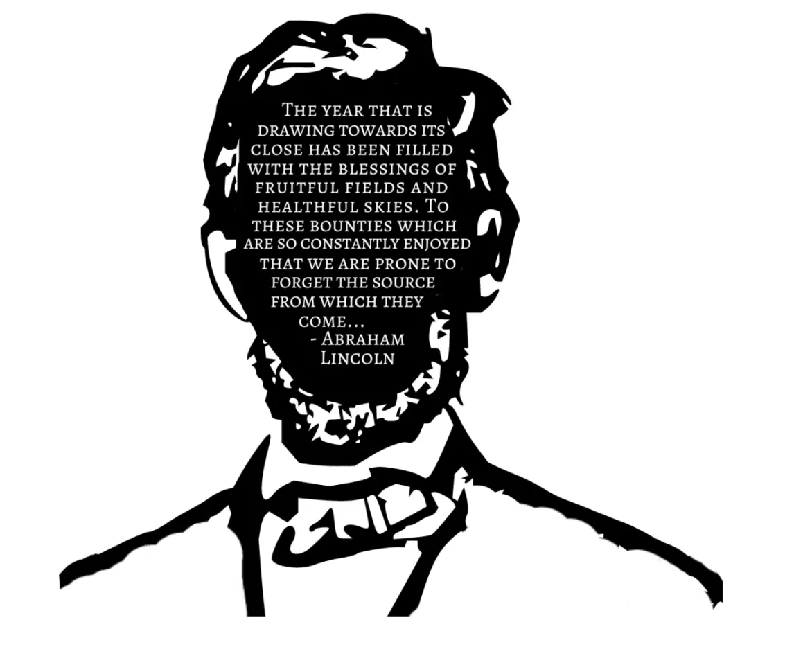 abraham lincoln silhouette printable