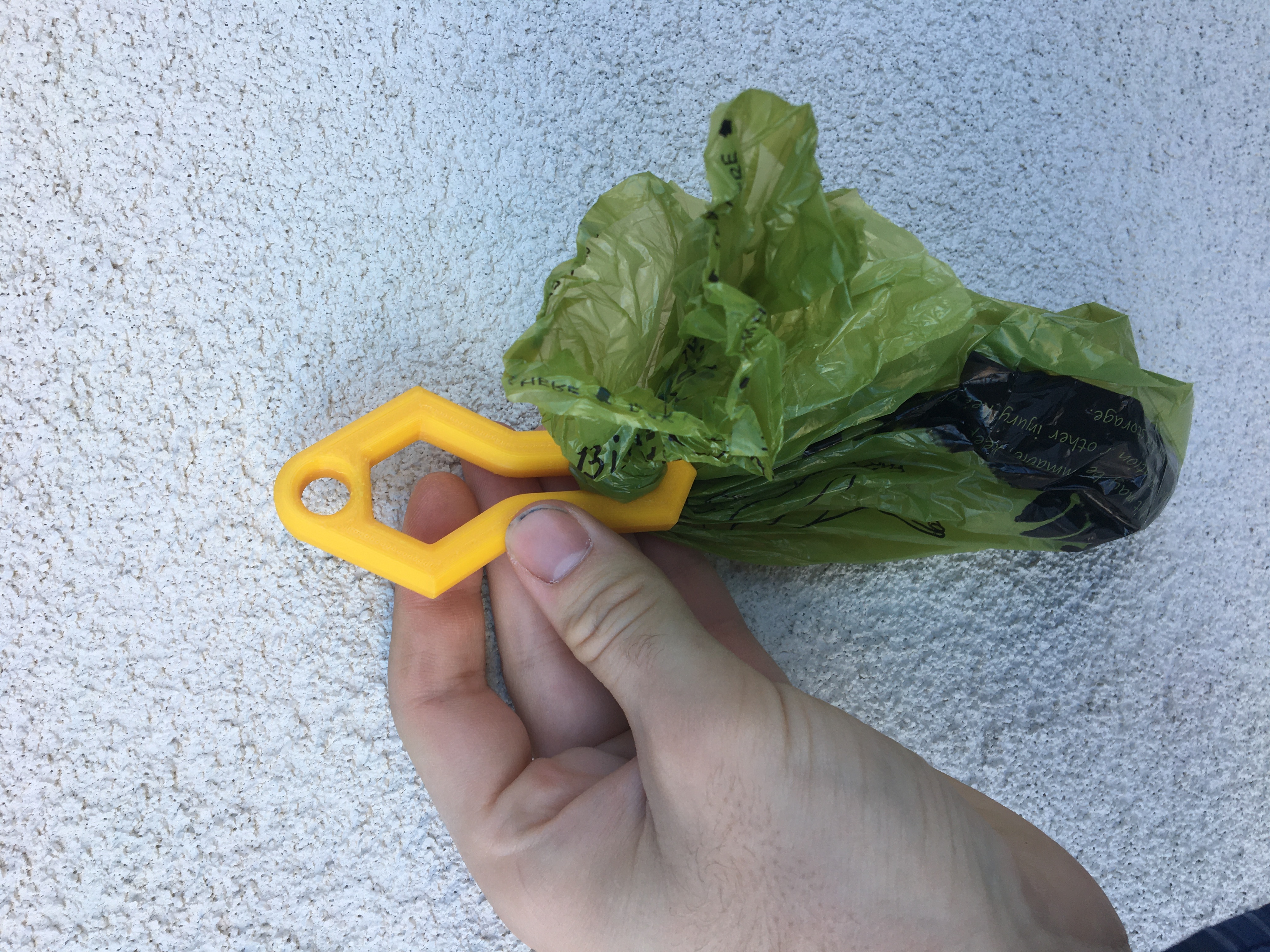 Doggy Bag Keychain Holder
