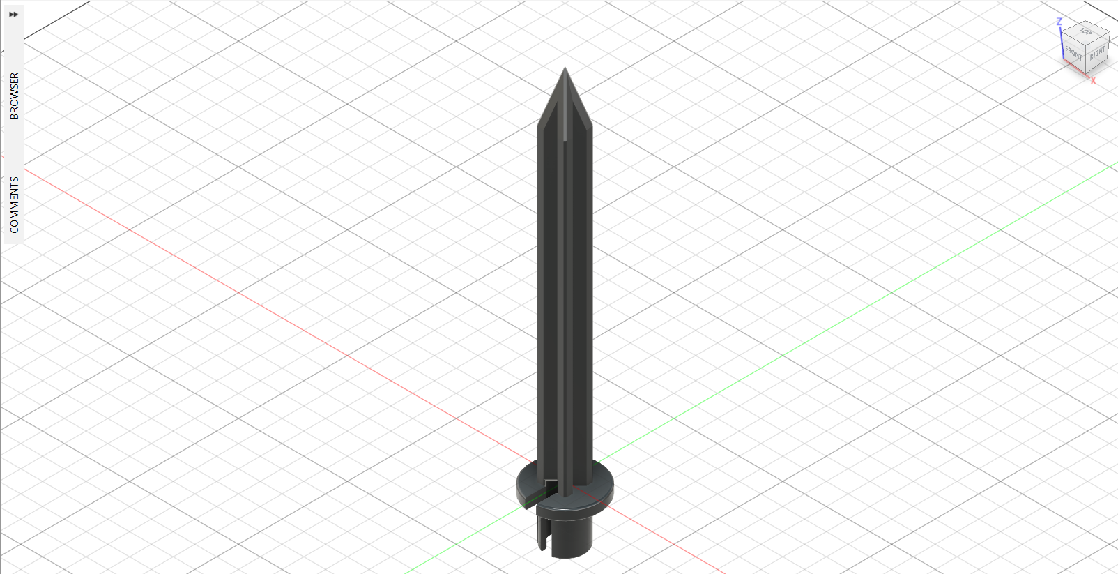 Replacement Landscape Light Spike (18mm) v2