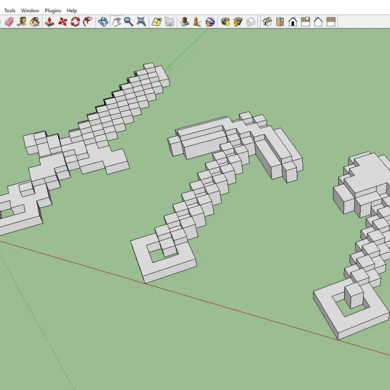 STL file Minecraft Sword 🗡️・3D print model to download・Cults