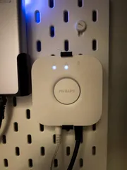 Hue Bridge Mount for Ikea SKÅDIS Pegboard