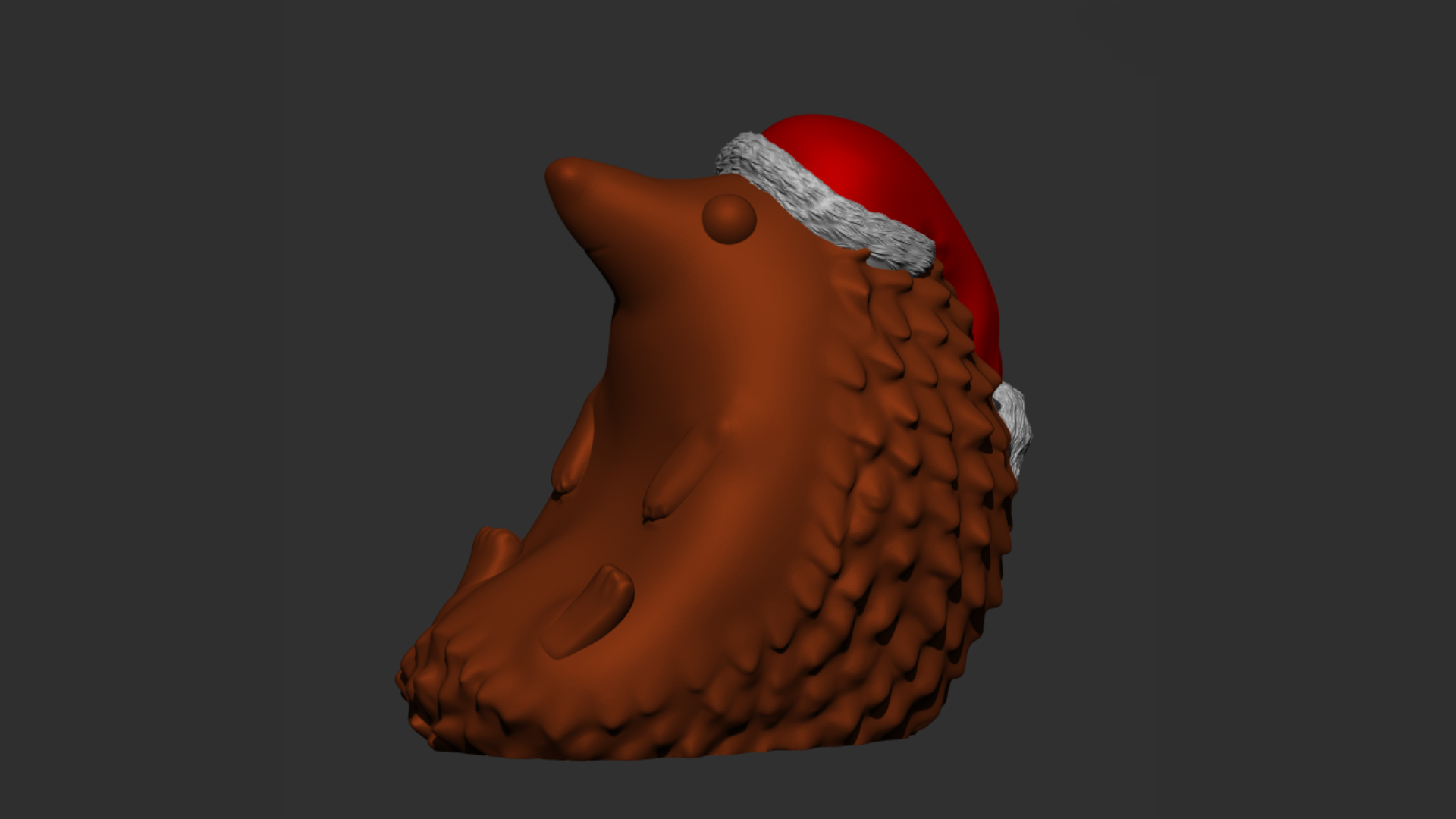 Cute Xmas Hedgehog