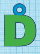 Christmas Initial Ornament Assortted (Dd)