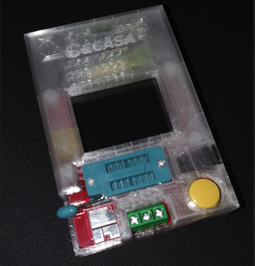LCR-T9 parts tester case