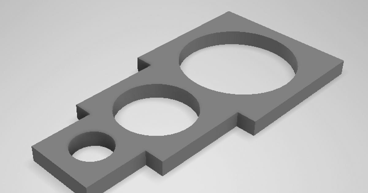 Dimensional accuracy test piece by ! ≈ Download free STL model