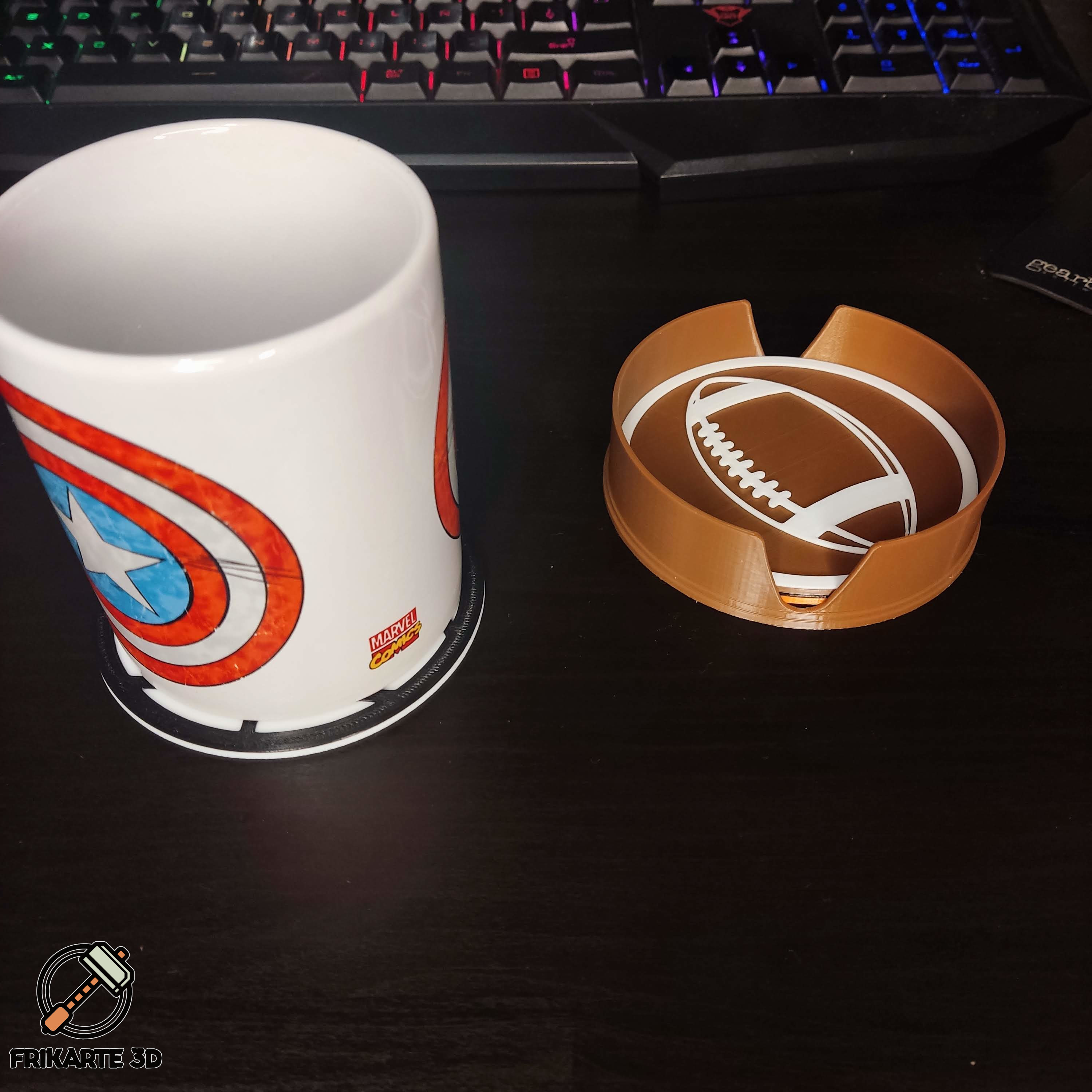 American Football Coaster