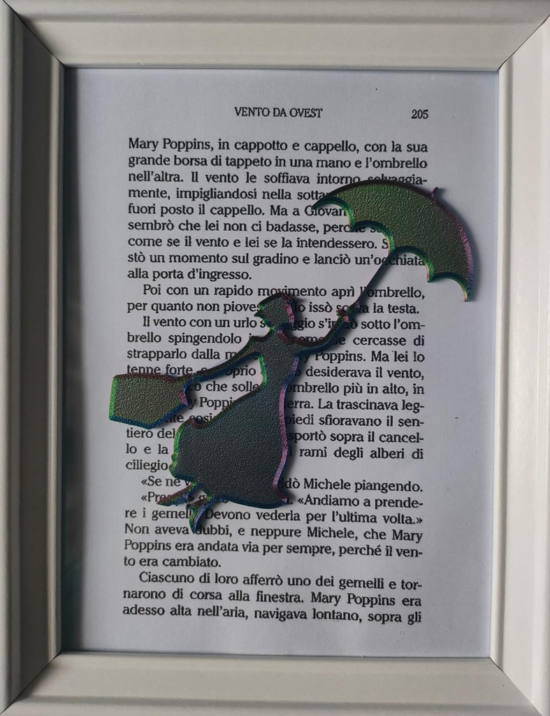 Mary Poppins Stencil