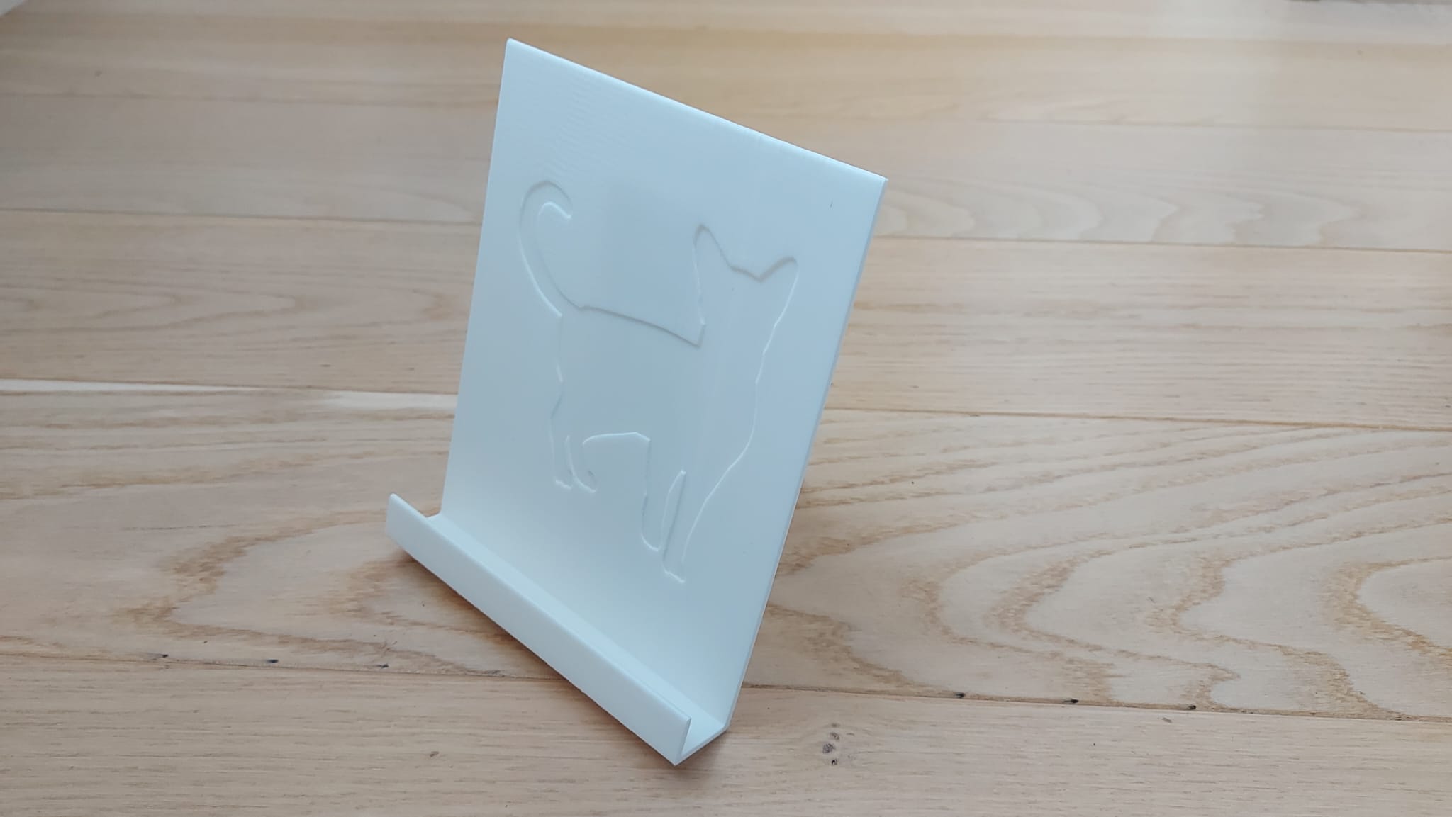 Foldable Cat Stand – Art, Music & Notebook Holder (A5/A4) — miniatura 4