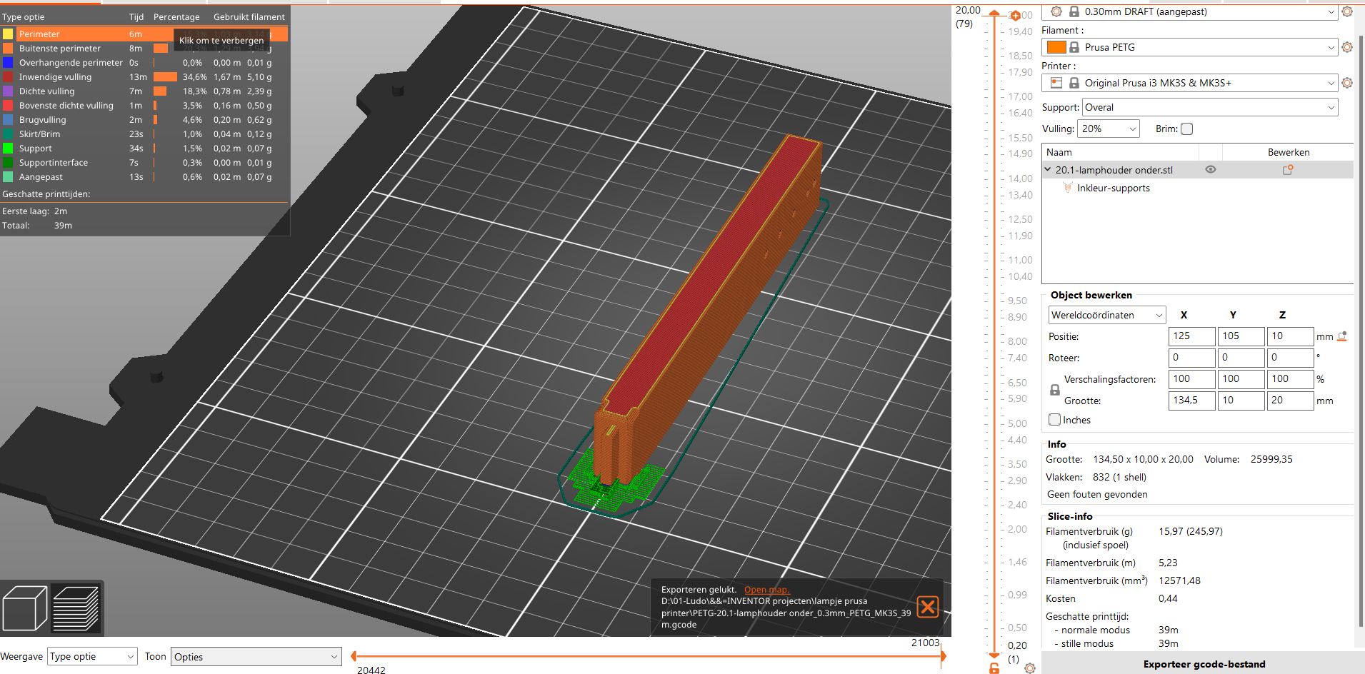 Verlichting Prusa I3 MK3S+. Lighting Prusa I3 MK3S+. By Ludo B ...