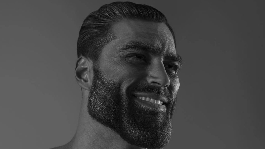Gigachad lithophane