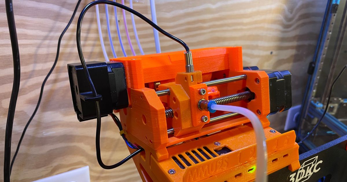 Sensor wire Guide for Purse MMU2 by BootStrap Download free STL model