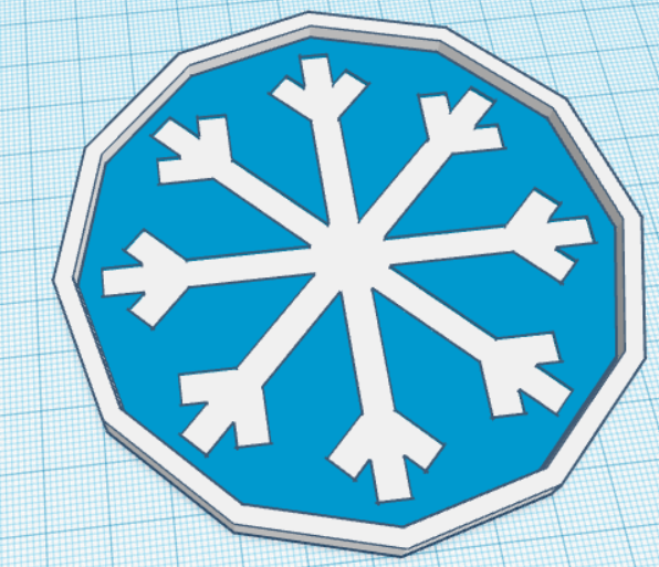 Snowflake Coaster by Travis Imel | Download free STL model | Printables.com