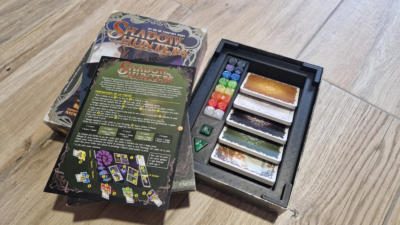 Shadow Hunters, Board Game