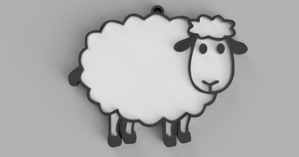 Christmasheep by Mário Neves Download free STL model