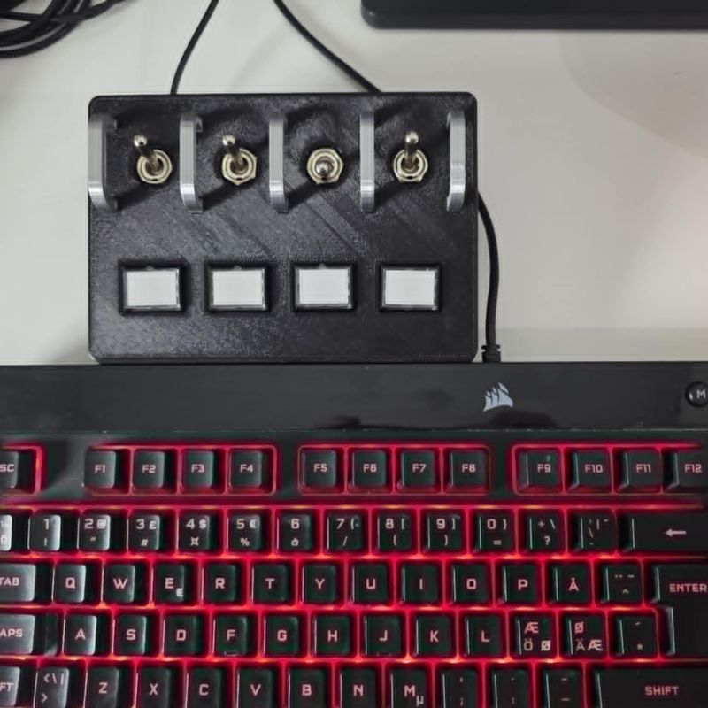 Modular Button Box by M.Gordon | Download free STL model | Printables.com