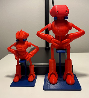 Ankly Robot Display Stands - 2 Versions By JLOJ | Download Free STL ...