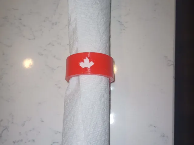 Maple Leaf Napkin Ring