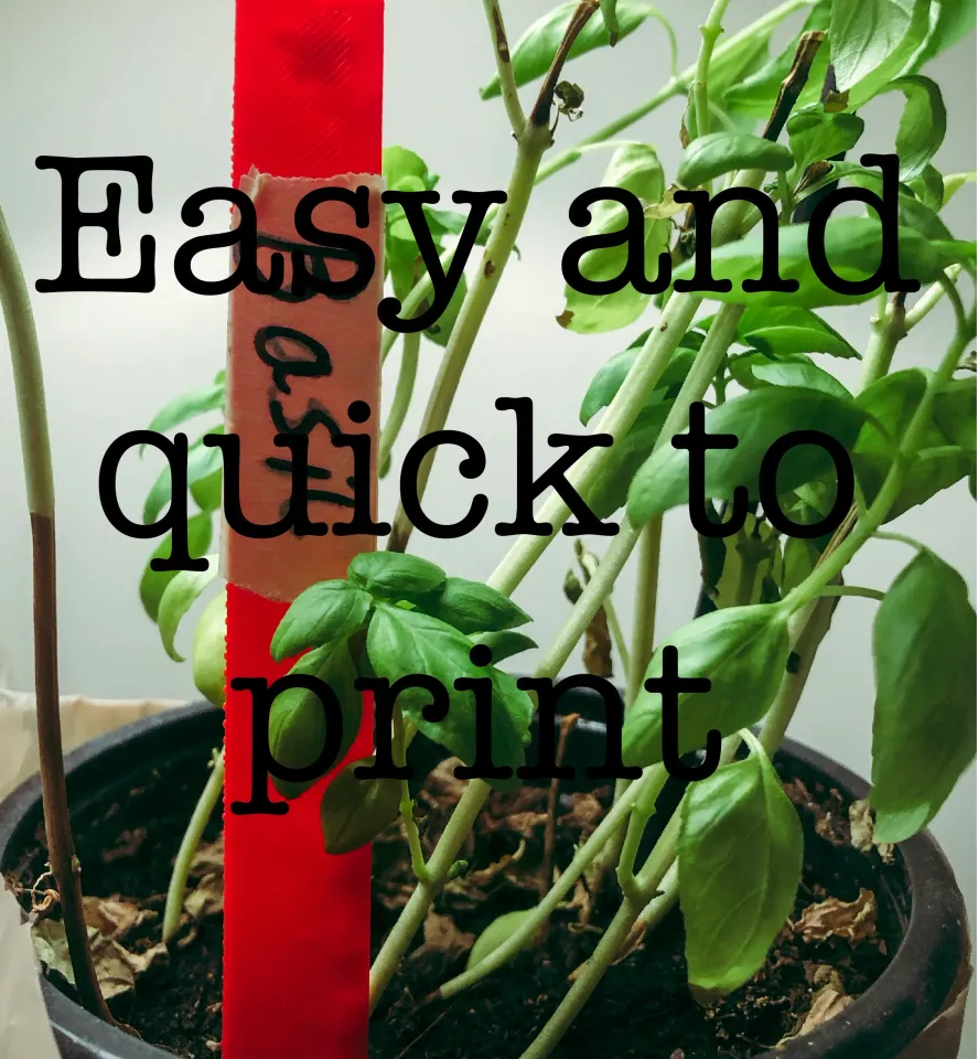Planting Ruler by Cool Guy | Download free STL model | Printables.com
