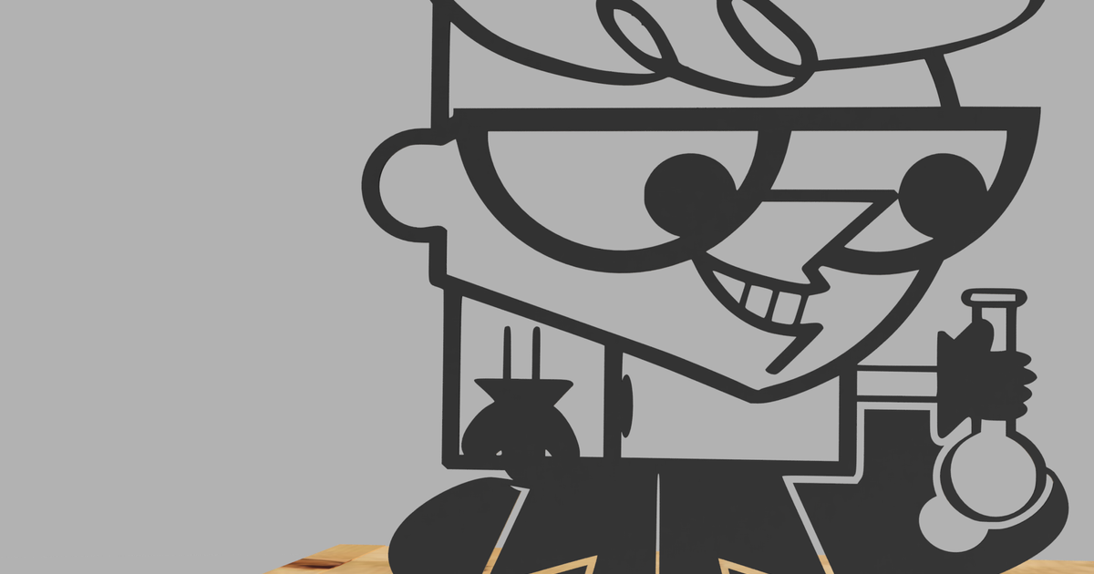 Dexter from Dexter's Laboratory by Joe Download free STL model