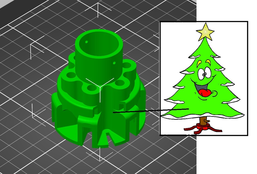 Chrismas Tree - Branch Repair