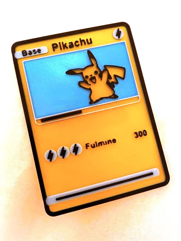 3d printed pokemon cards Bulbasaur V2 - 3D Printed Pokemon Card Wall Hanger | Fan Art