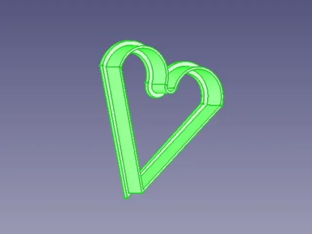 love cookie cutter