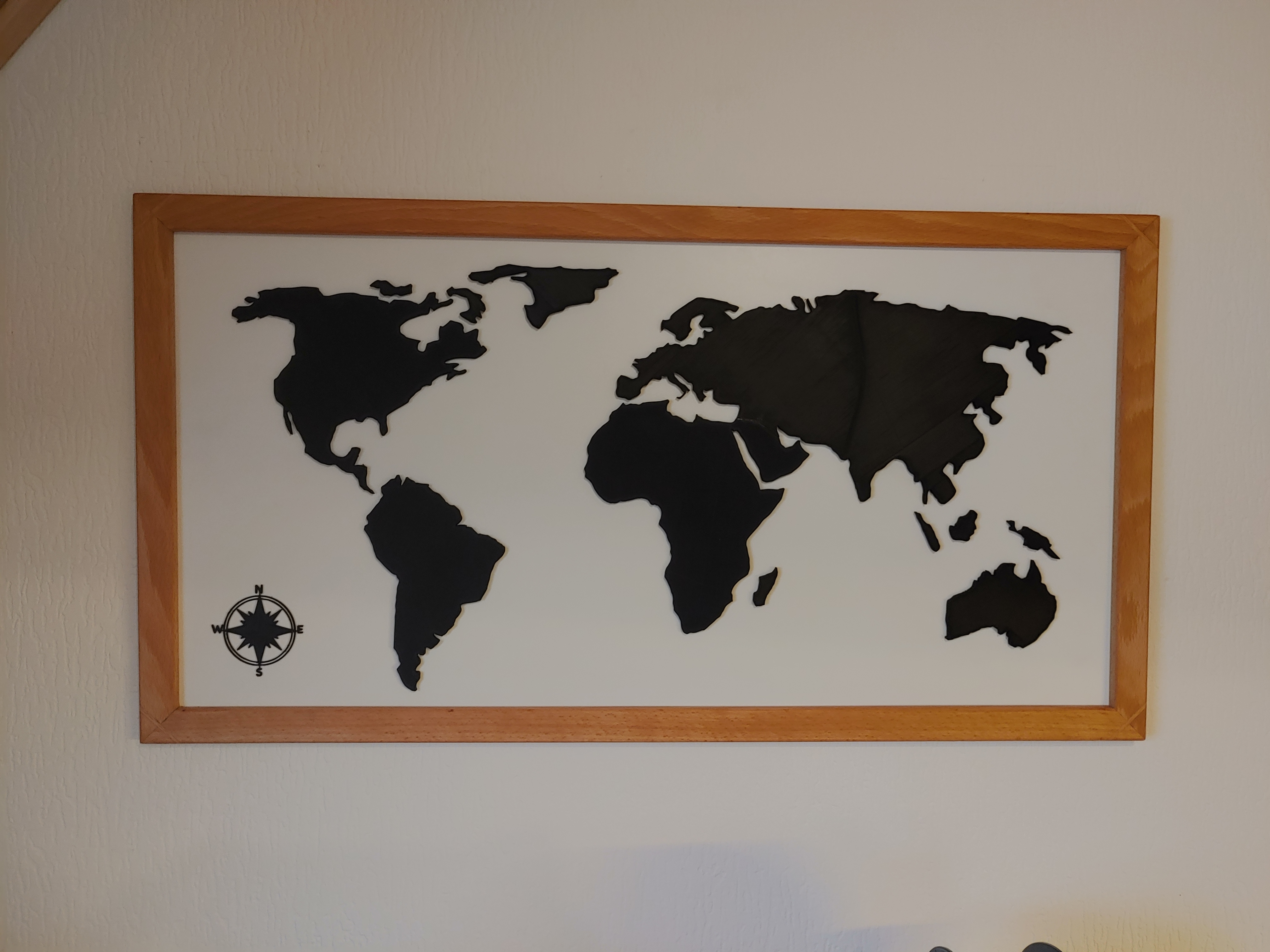 Simplified World Map