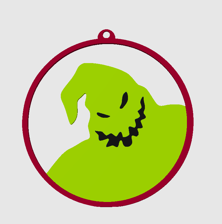 Ornament - Oogie Boogie Inspired