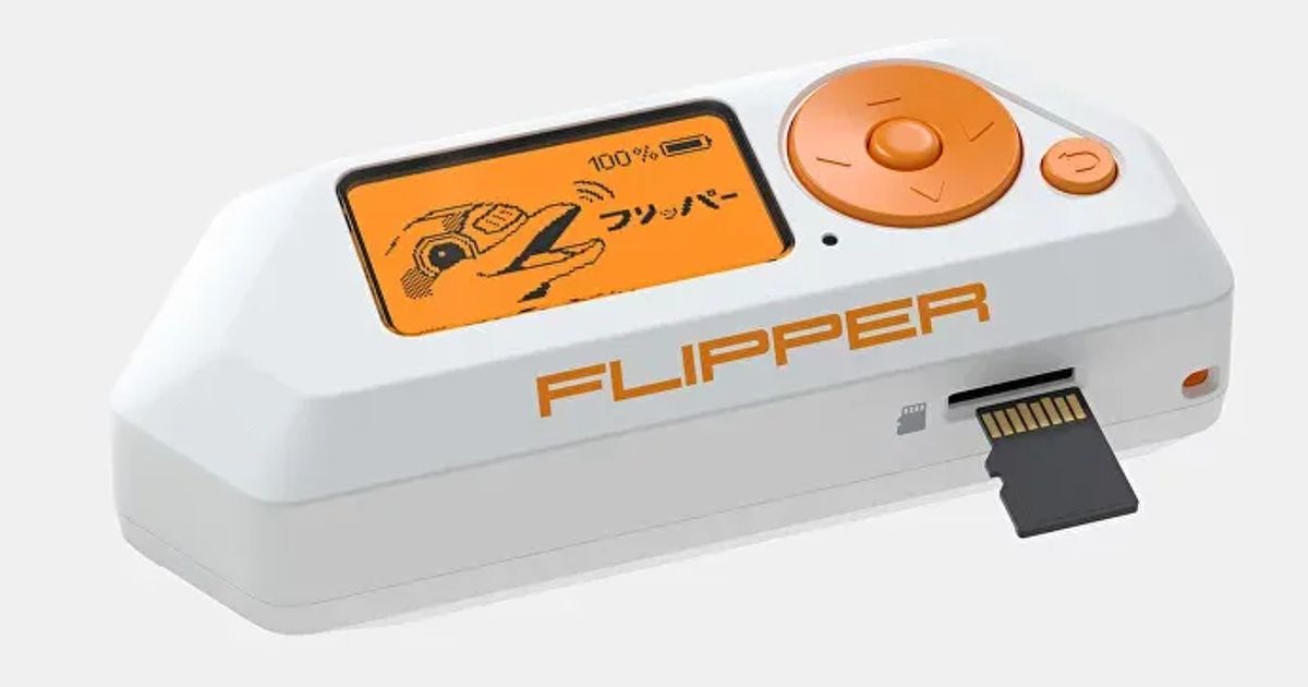 STL file FLIPPER ZERO HACKERPACK 🐬・3D printer model to download