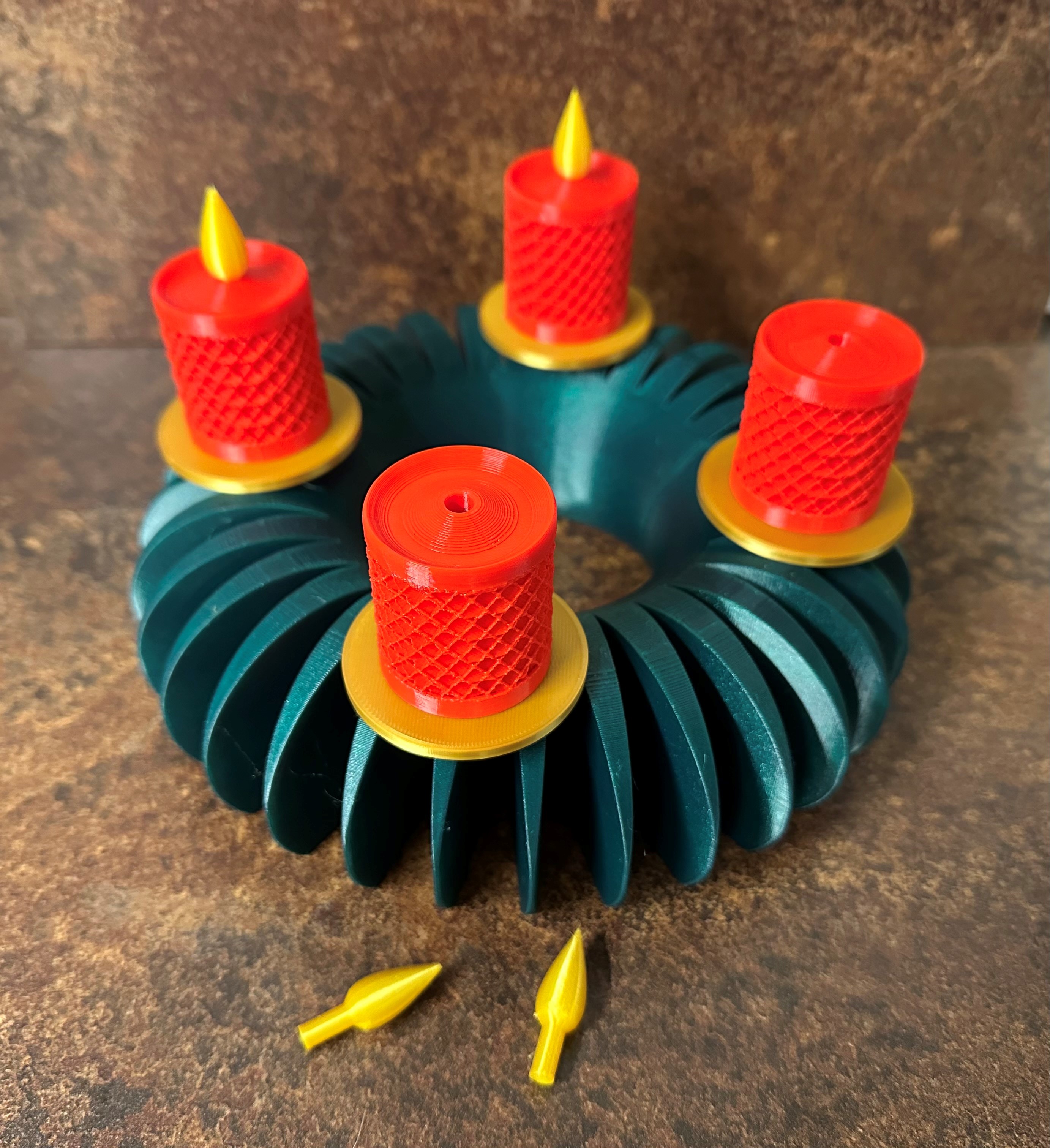 Advent wreath - Advendskranz