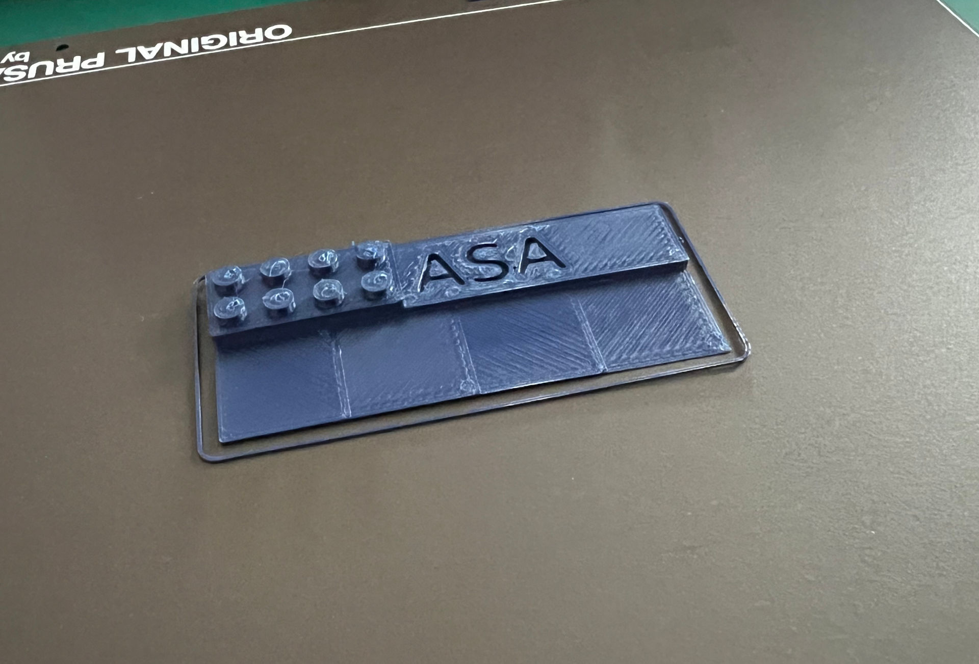 Simple swatch ASA-PETG-PLA