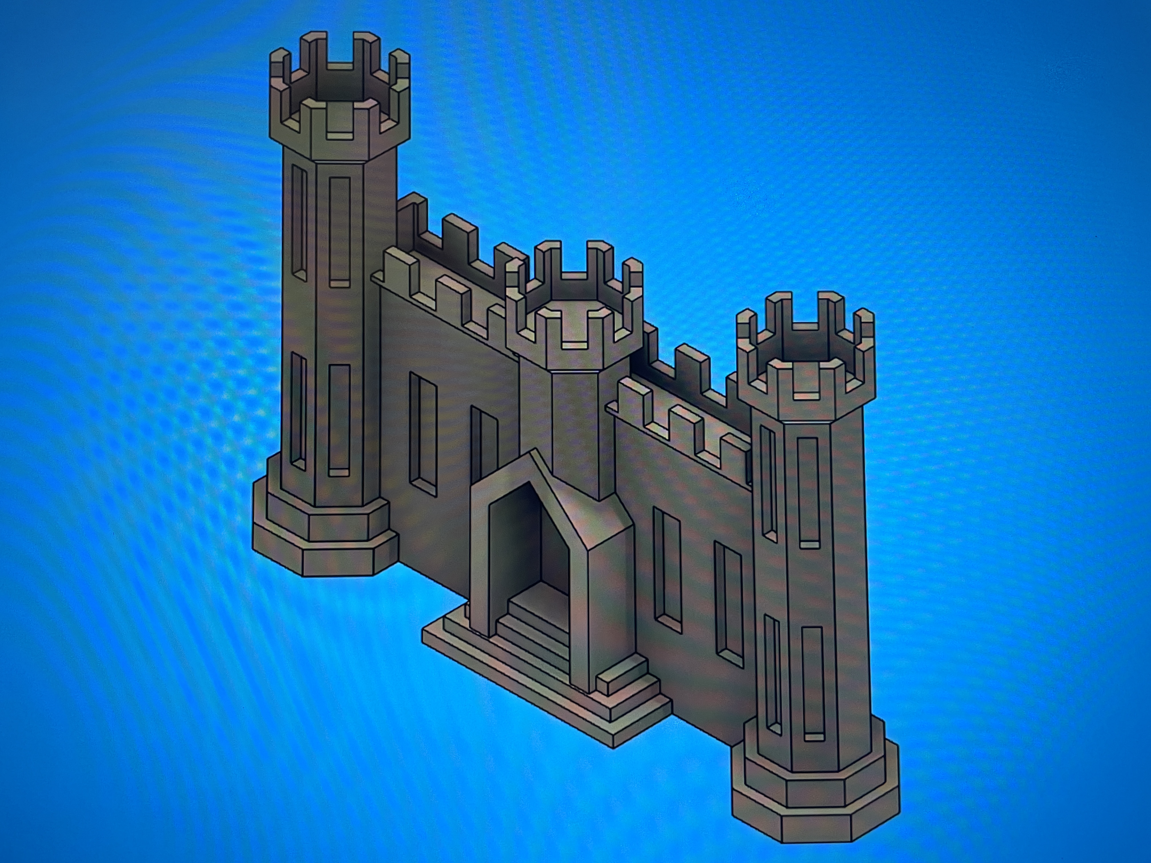 Miniatura 2 do modelo 3D Engineer Castle (Plain)