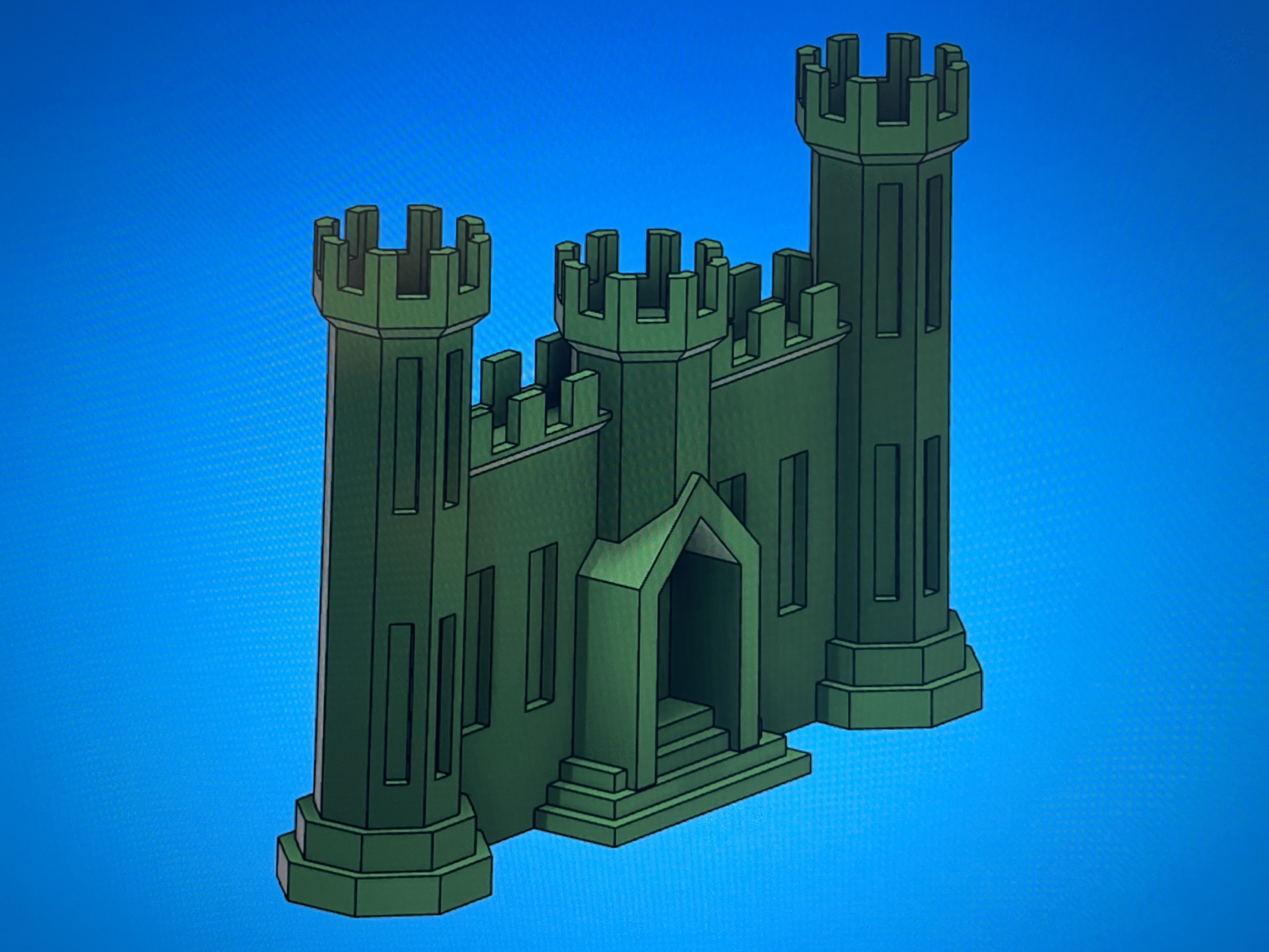 Miniatura 4 do modelo 3D Engineer Castle (Plain)