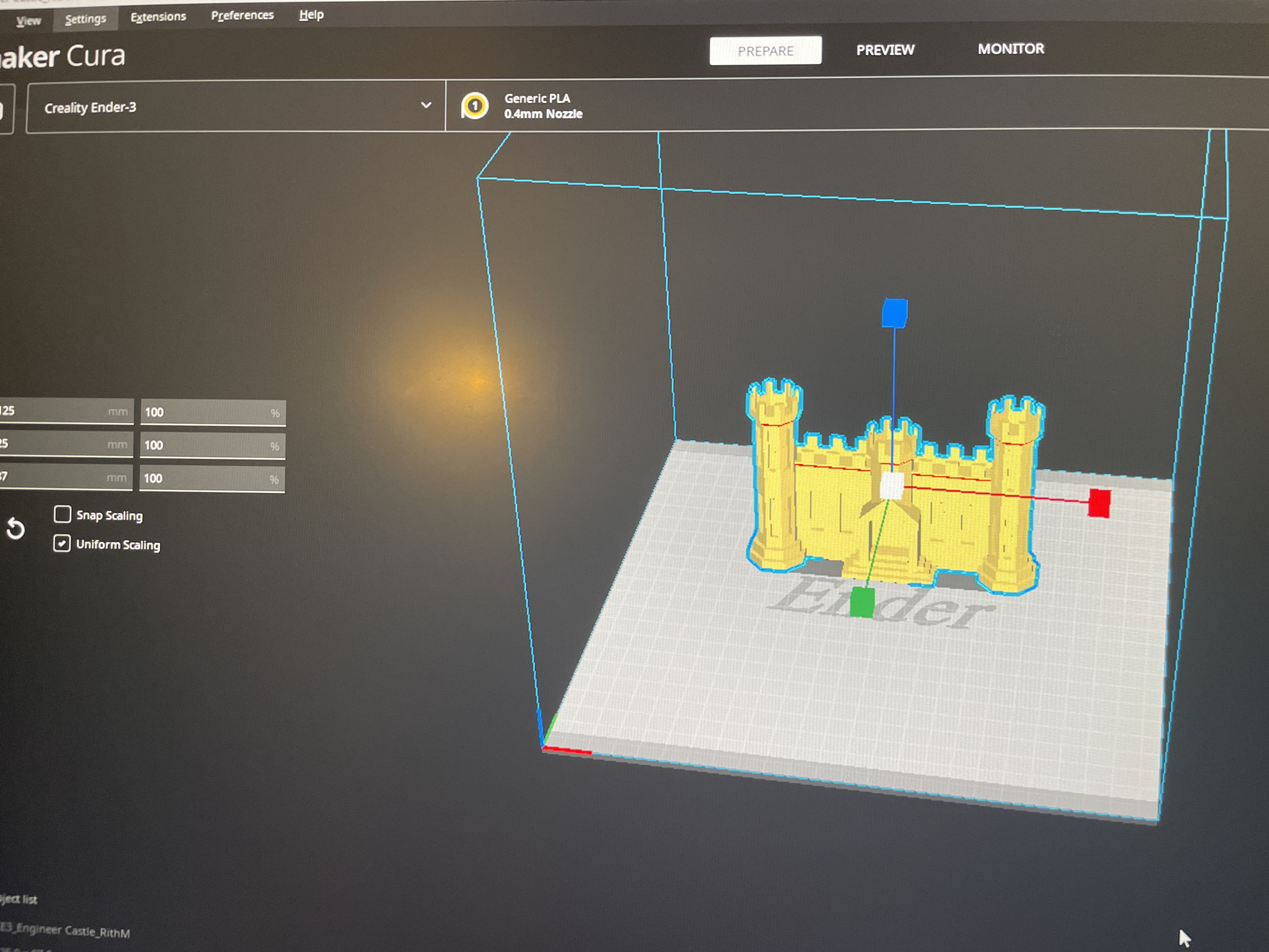 Miniatura 5 do modelo 3D Engineer Castle (Plain)