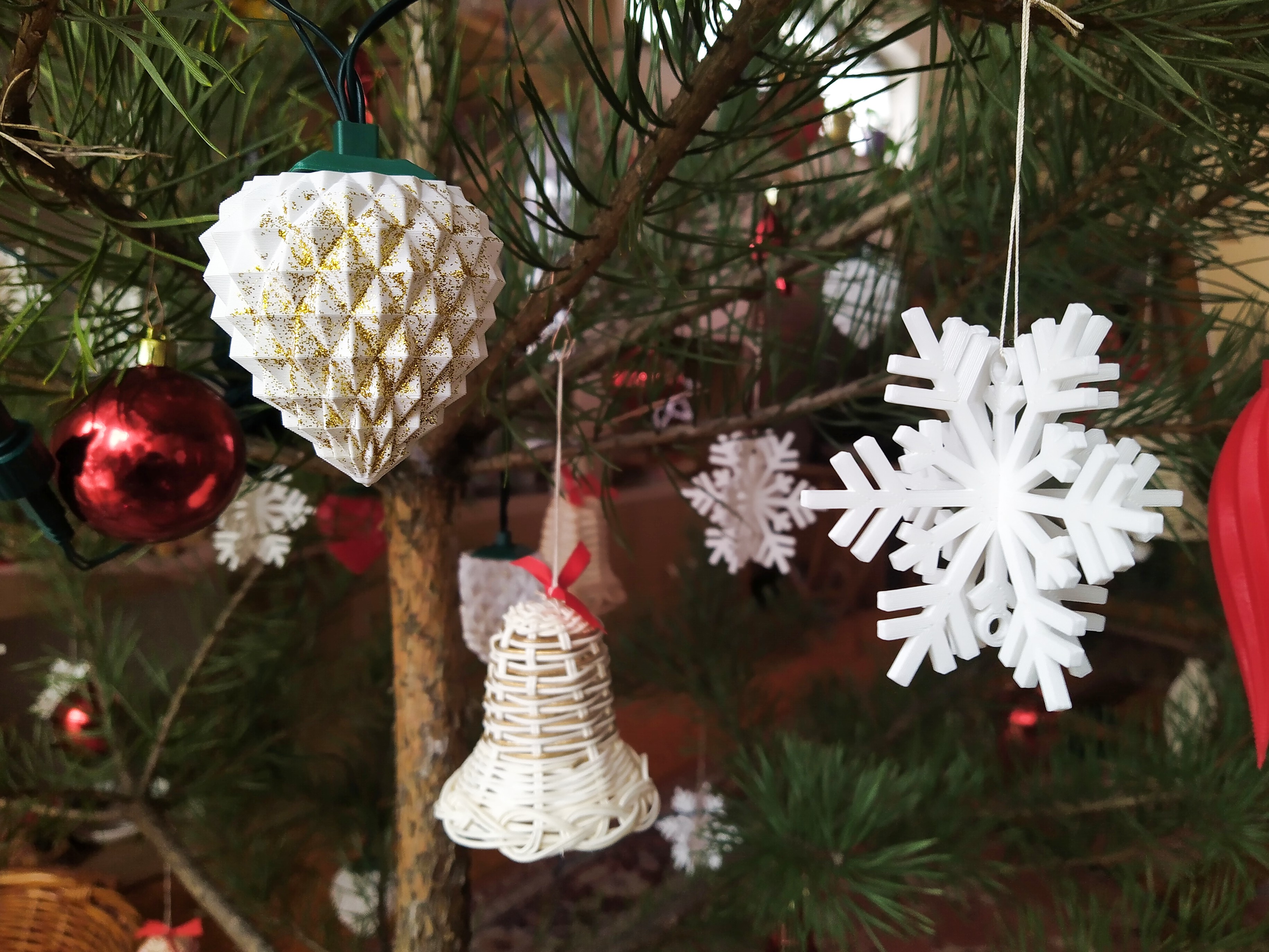 Miniatura 3 do modelo 3D Christmas pine cone