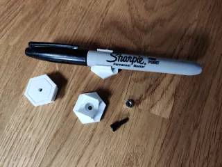 Sharpie Holder for HSW by Red Dragon Designs, Download free STL model