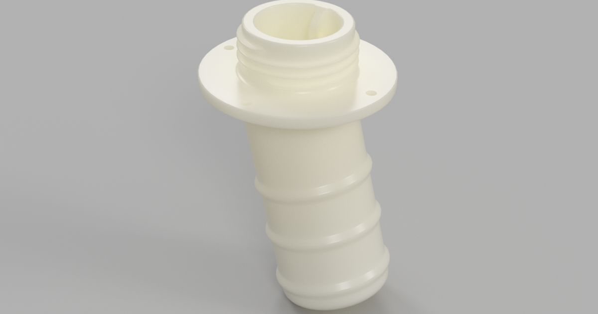 Fuel tank filler tube for Kawasaki JS440/JS550 by Cederb Download