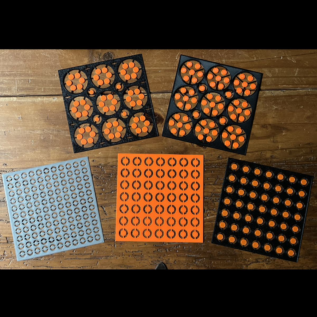 Shooting targets for airguns - Fits standard 140x140mm target holder