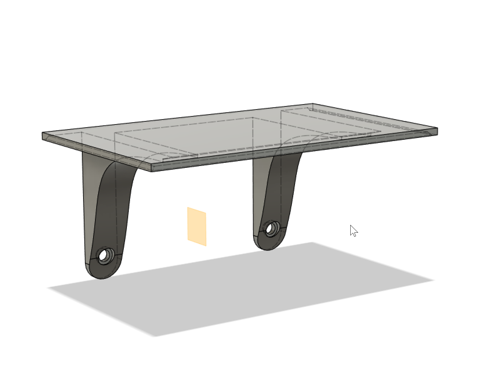 Parametric overtoiletpaper Tray, fits Ikea toilet paper holder. by