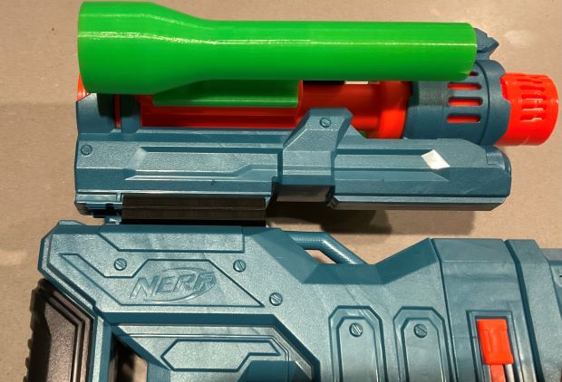 Miniatura 2 do modelo 3D nerf gun scope adapter