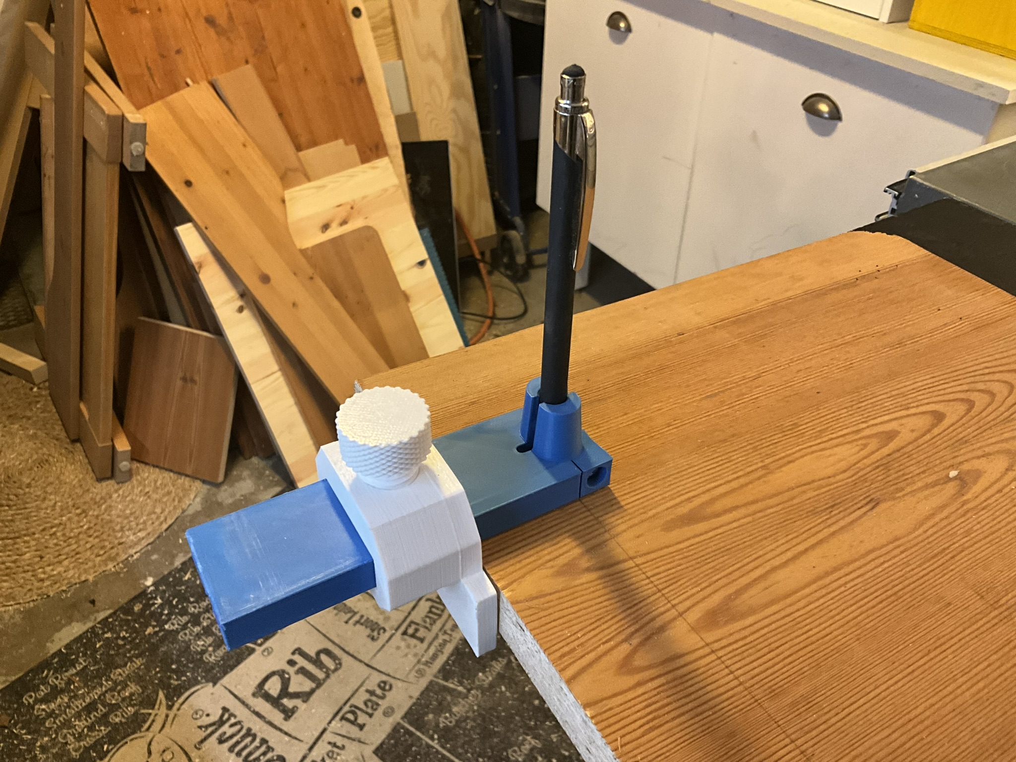 Remix Solid Woodworking Markin Gauge for Mechanical Pencil