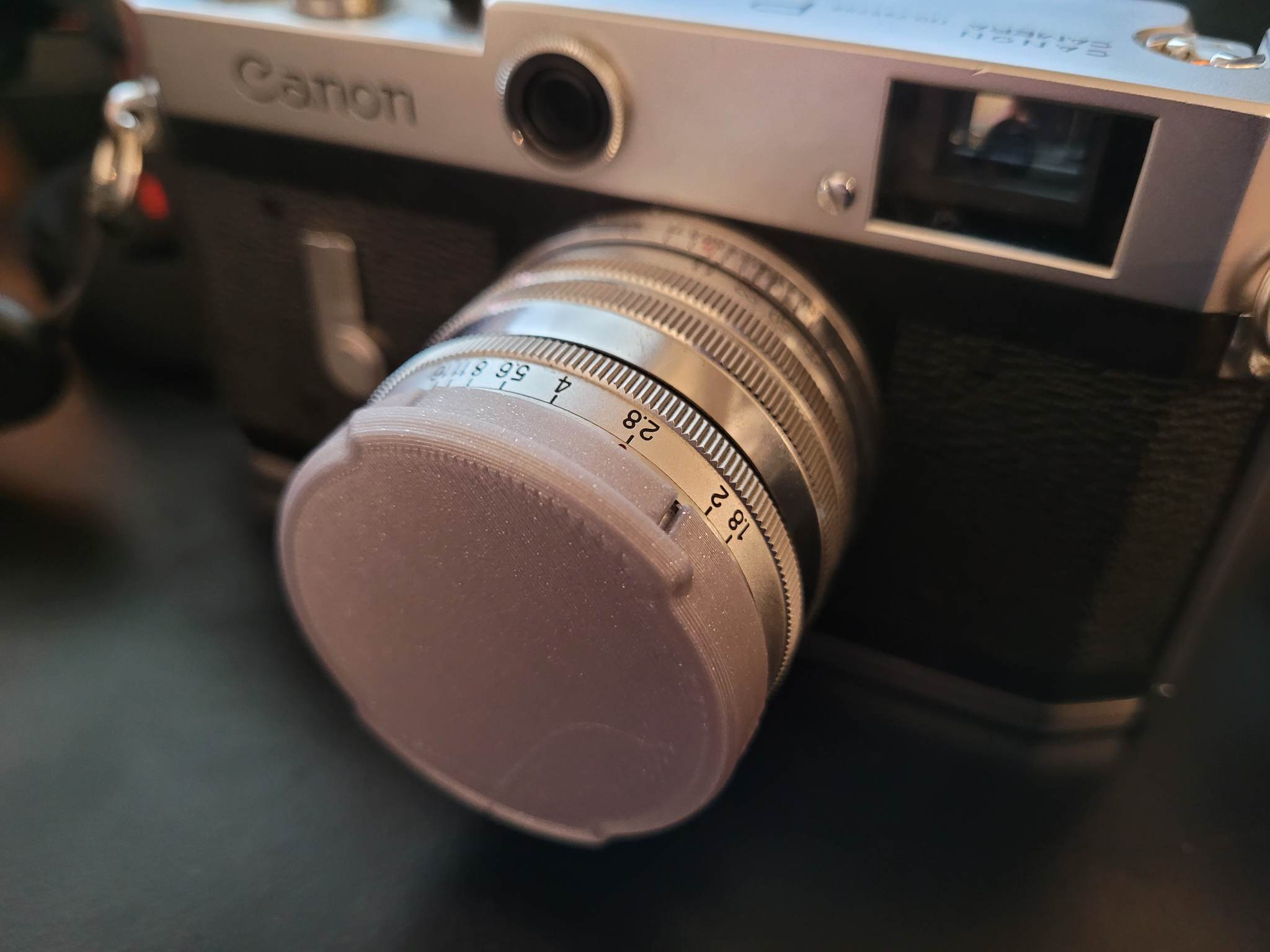 canon 50mm 1.8 ltm lens cap