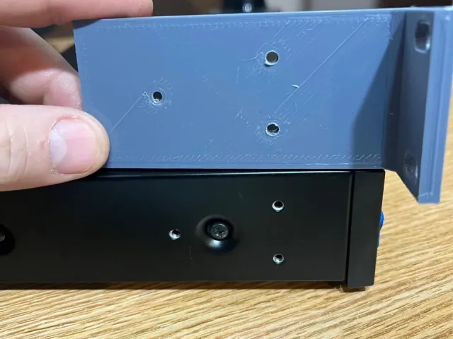 Audio rack mount