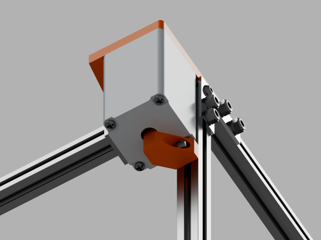 ANT PCB Maker Stepper Motor Bottom Clamps